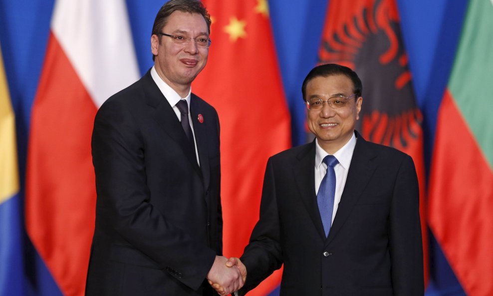 Aleksandar Vučić i Li Keqiang