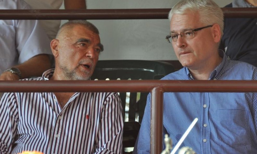 Stjepan Mesić i Ivo Josipović