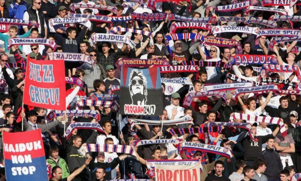 Hajduk Torcida navijači