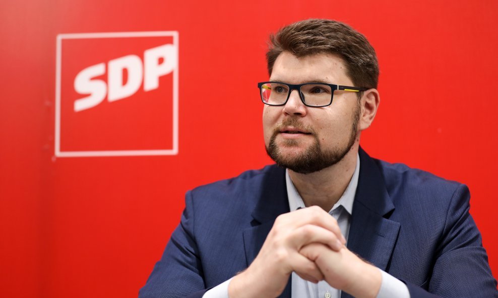 Peđa Grbin, predsjednik SDP-a