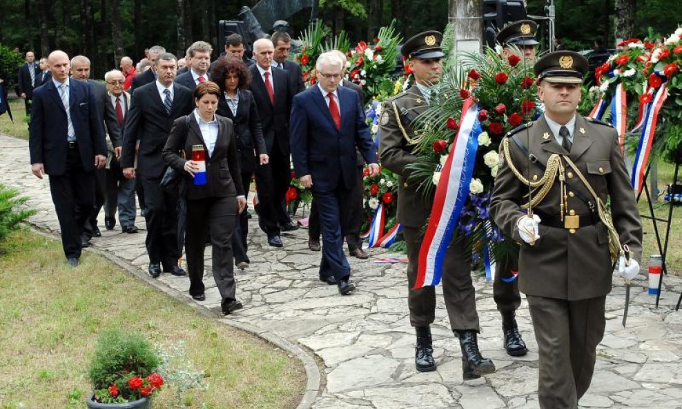 Prošlogodišnje obilježavanje Dana antifašističke borbe u šumi Brezovica