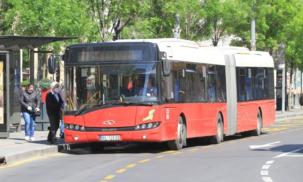 Ilustracija / Autobus u Beogradu