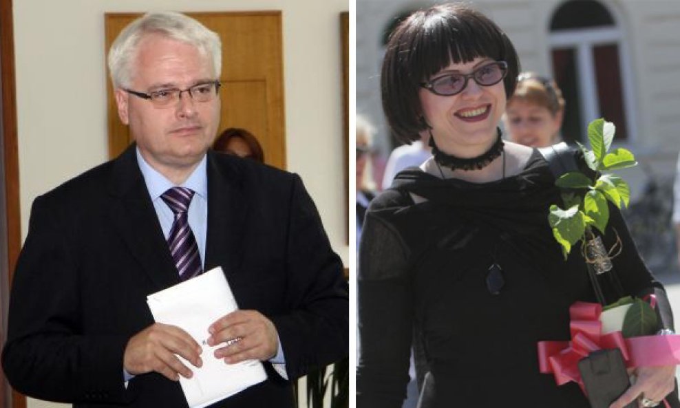 Ivo Josipović i Mirela Holy