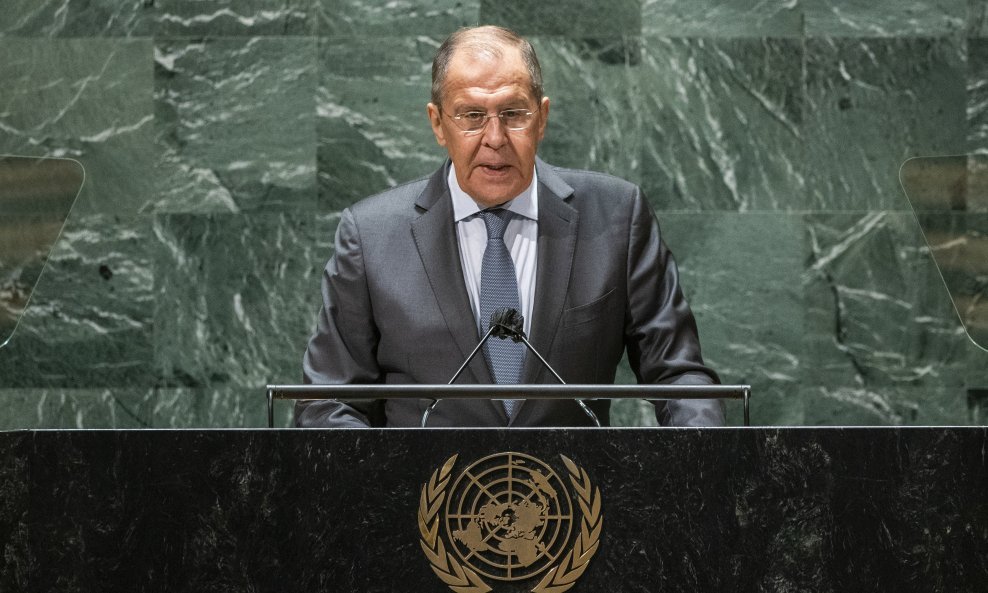 Sergej Lavrov na Glavnoj skupštini UN-a