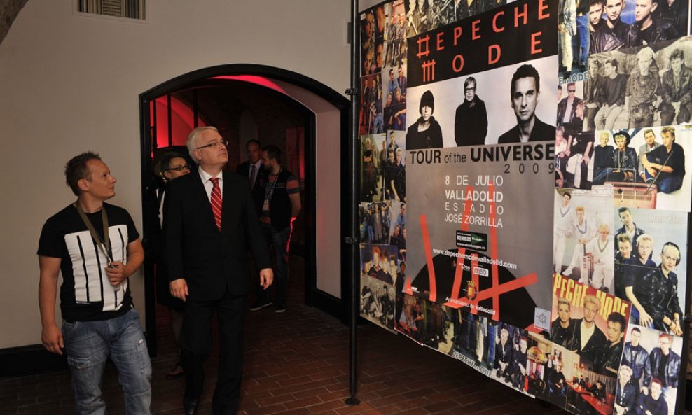 Ivo Josipović na izložbi 'Depeche Mode Fan Exhibition' (2)