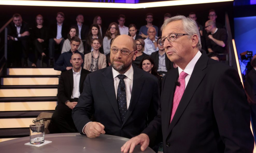 Martin Schulz i Jean-Claude Juncker