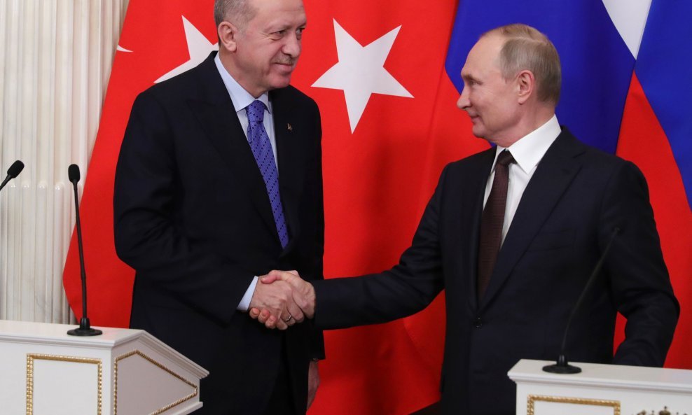 Recep Tayyip Erdogan i Vladimir Putin