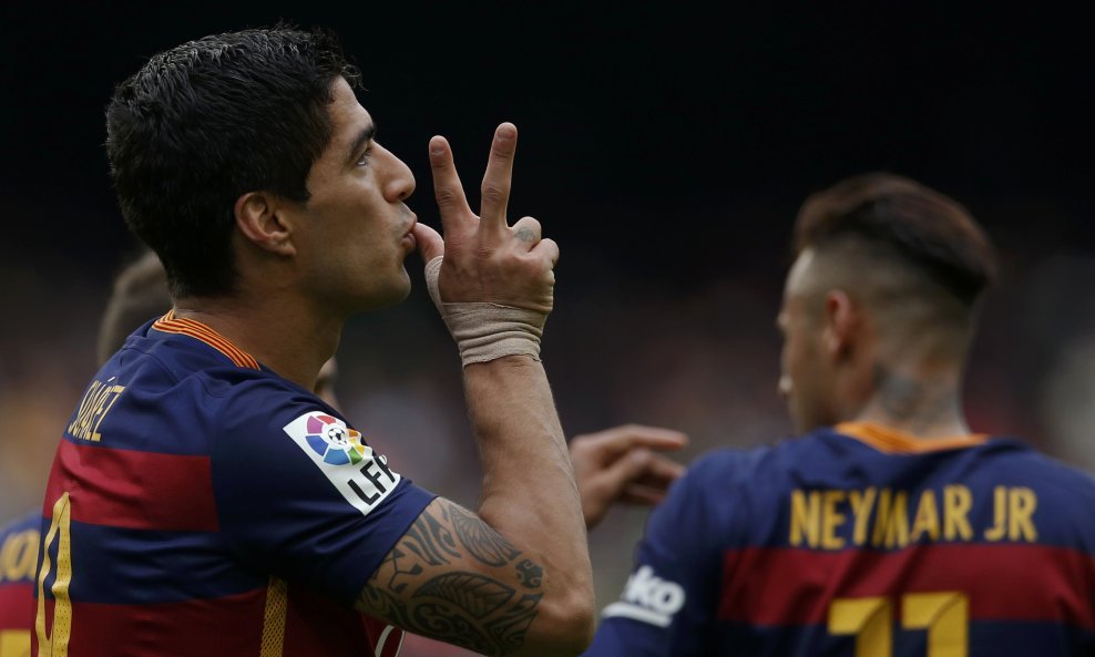 Luis Suarez i Neymar