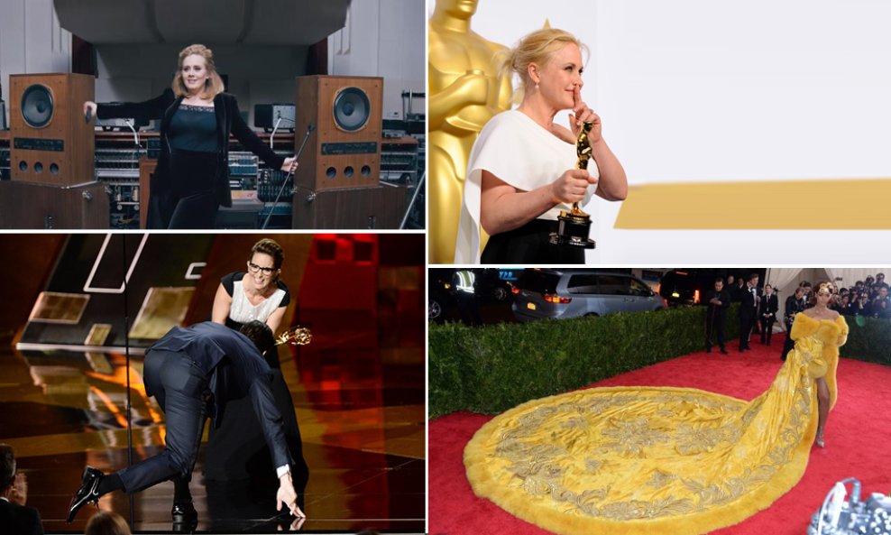 2015. obilježili su govori, veliki povratak Adele i zanimljive kreacije