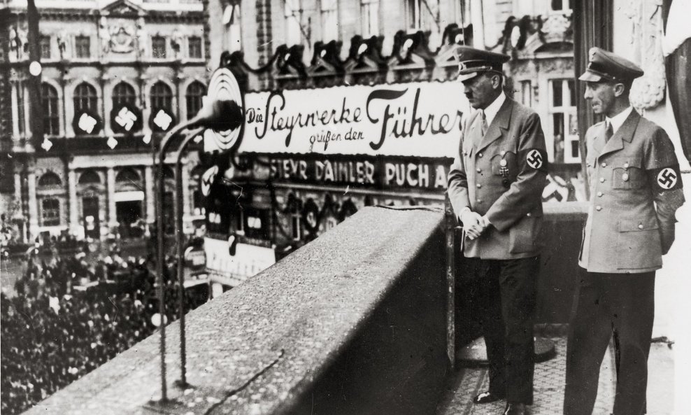 Adolf Hitler i Josef Goebbels