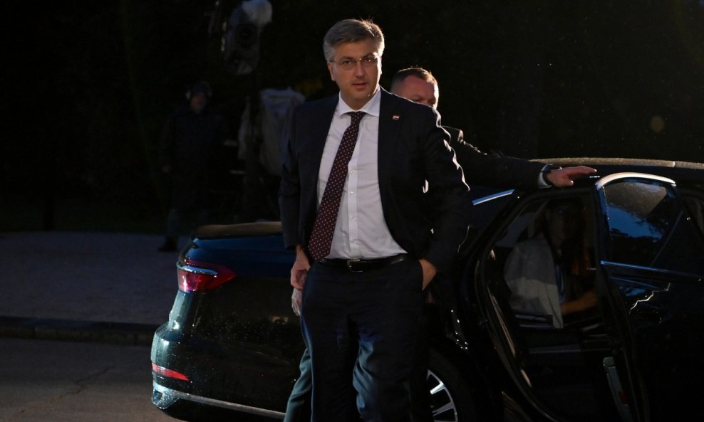 Andrej Plenković u Brdu kod Kranja