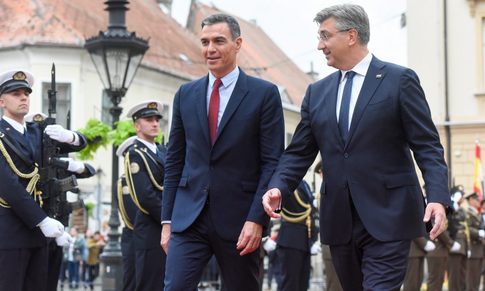 Pedro Sanchez i Andrej Plenković