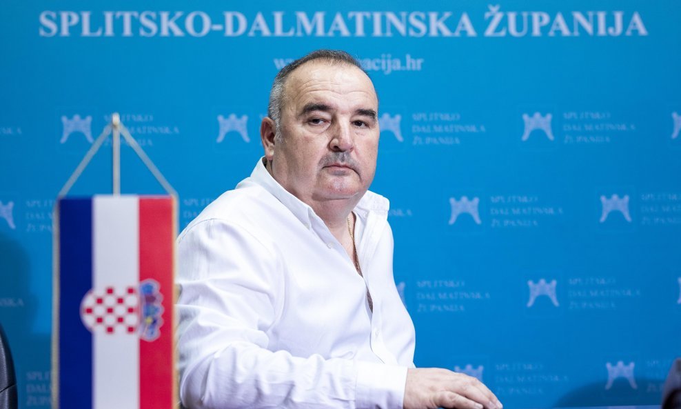 Damir Gabrić, načelnik Stožera civilne zaštite Splitsko-dalmatinske županija