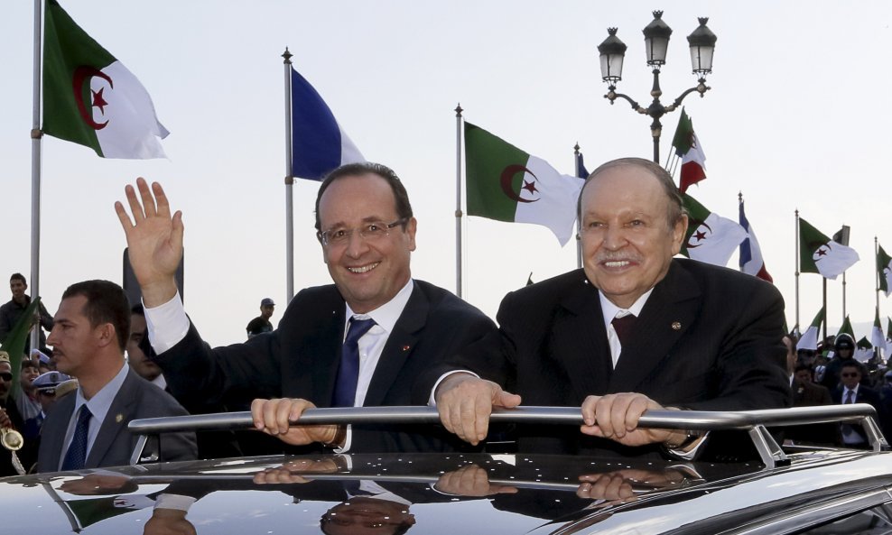Francois Hollande i Abdulaziz Bouteflika
