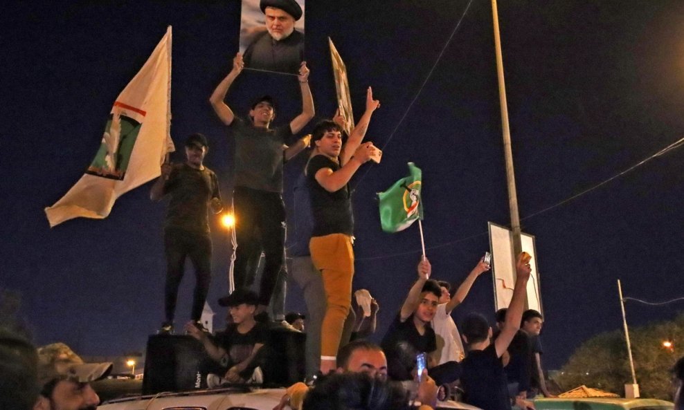 Proslava na ulicama Bagdada
