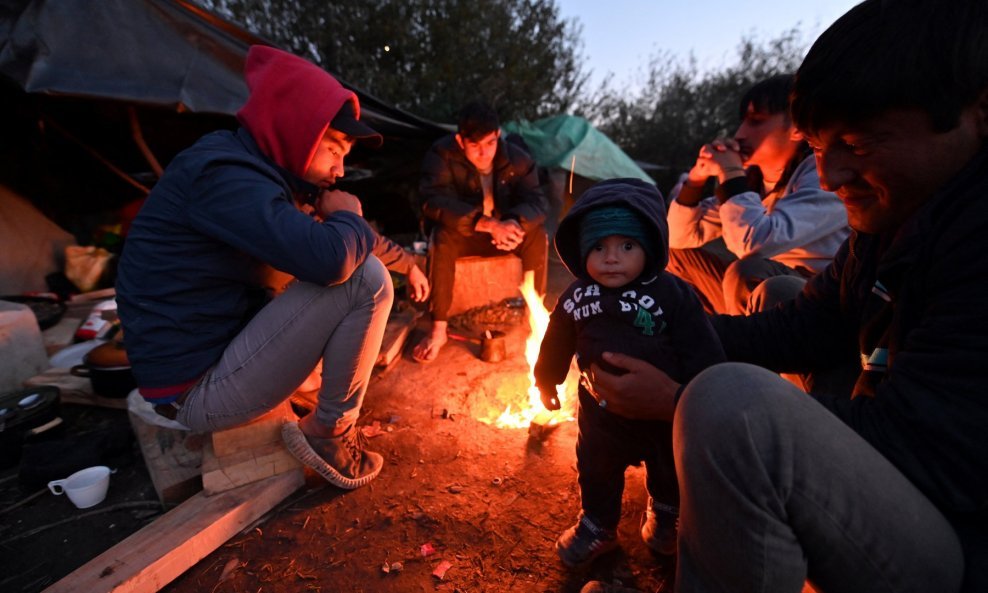 Migranti kod Velike Kladuše, listopad 2021.