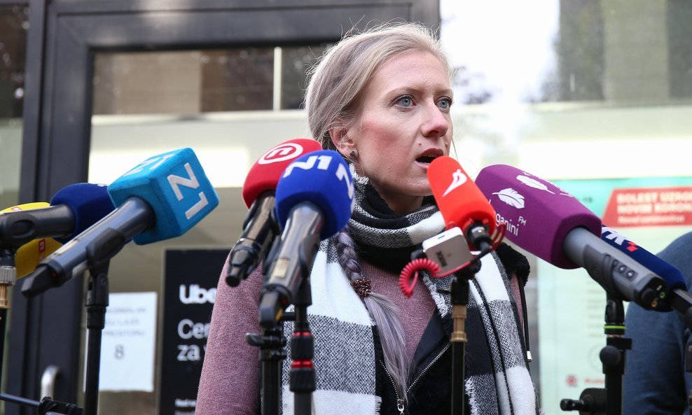 Iva Filipović, tajnica Sindikata radnika digitalnih platformi