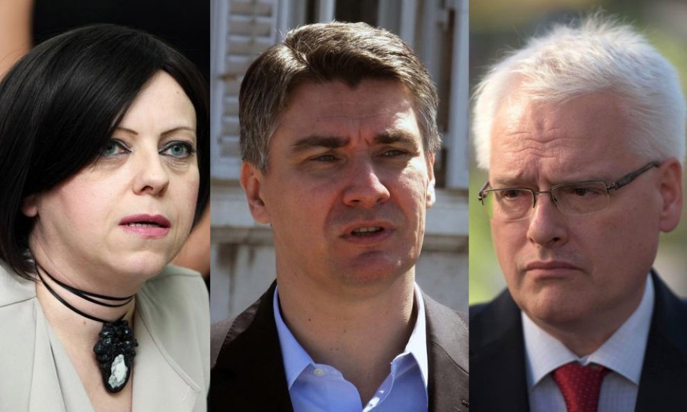 Mirela Holy, Zoran Milanović, Ivo Josipović