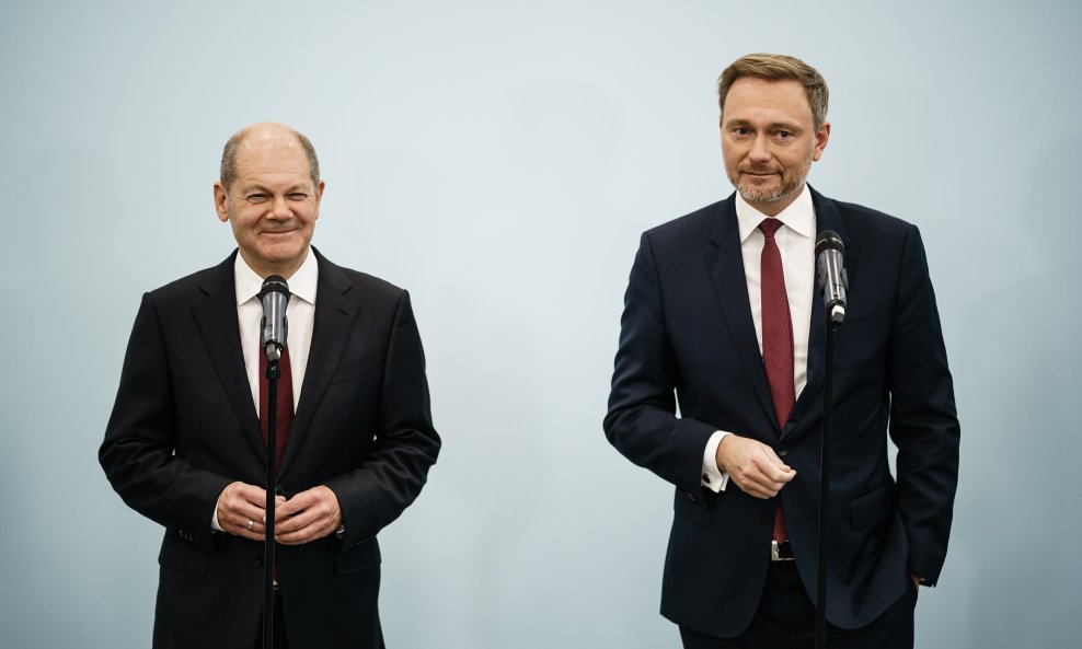 Olaf Scholz i Christian Lindner