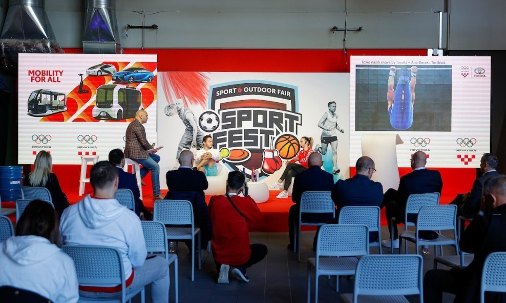 Hrvatski olimpijci na Sport Festu su podijelili svoja iskustva na tribini 'Tokio naših snova by Toyota'