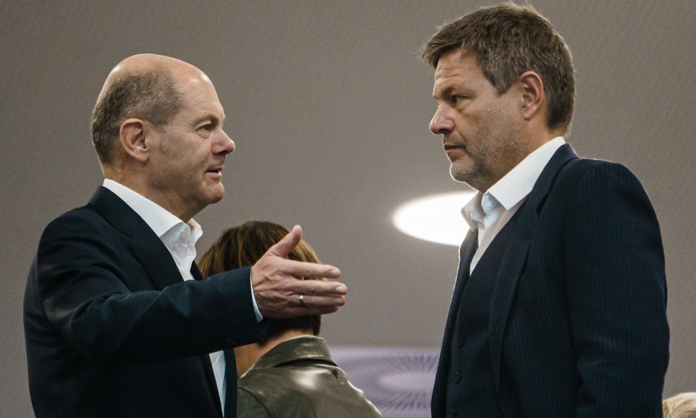 Olaf Scholz i Robert Habeck