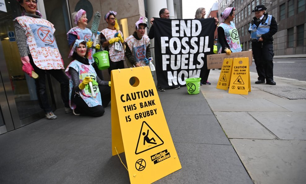 Prosvjed uoči Svjetske konferencije o klimi COP26 u Glasgowu