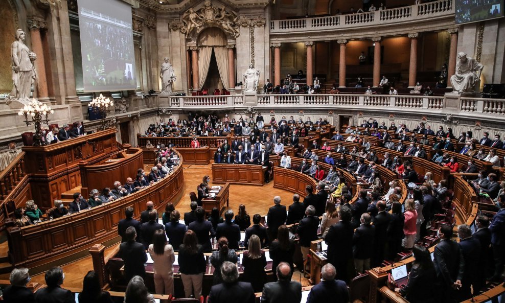 Rasprava u Parlamentu Portugala o proračunu za 2022. godinu