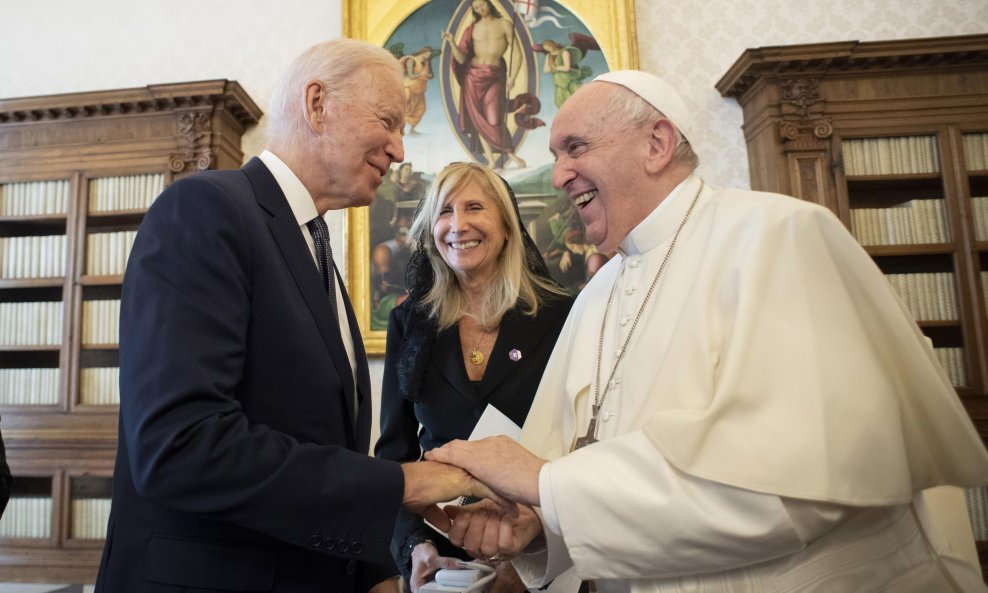 Joe Biden i papa Franjo