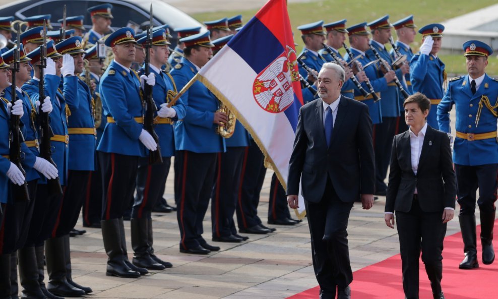 Ana Brnabić i Zdravko Krivokapić