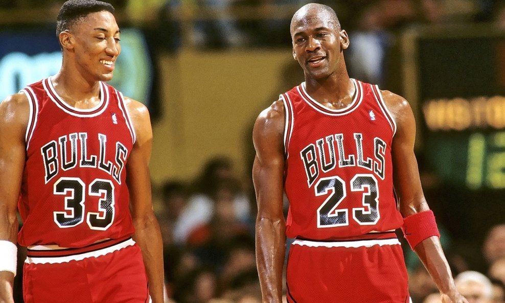 Scottie Pippen i Michael Jordan