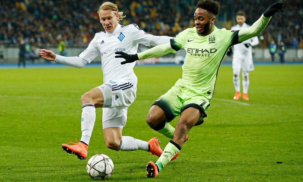 Dinamo Kijev (Raheem Sterling) - Manchester City (Domagoj Vida)