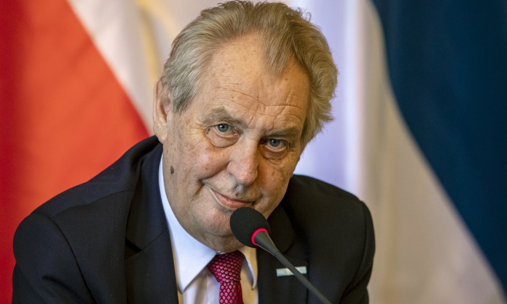 Miloš Zeman, predsjednik Češke