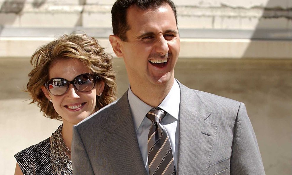 Bašar al-Asad i supruga Asma