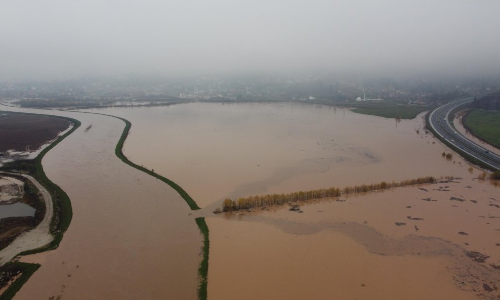 Poplave u Sarajevu - ilustracija