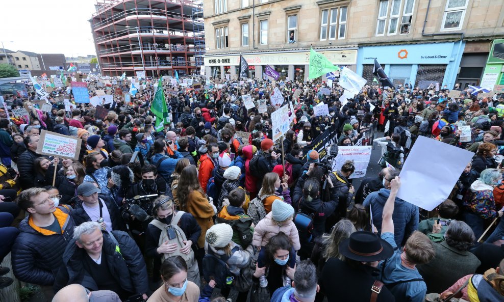 Prosvjedi u Glasgowu