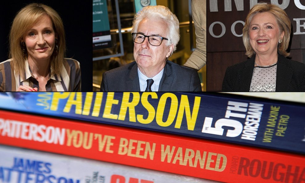 James Patterson, J.K. Rowling, Hillary Clinton i Ken Follett potpisali su vrlo unosne ugovore za svoje knjige