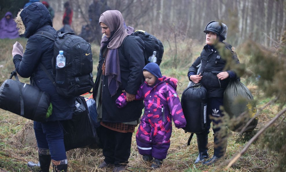 Migranti na poljsko-bjeloruskoj granici