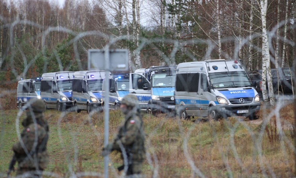 Migranti na poljsko-bjeloruskoj granici