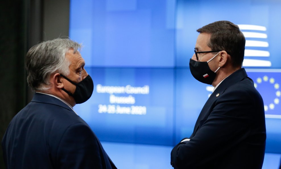 Mađarski i poljski premijeri Mateusz Morawiecki i Viktor Orban