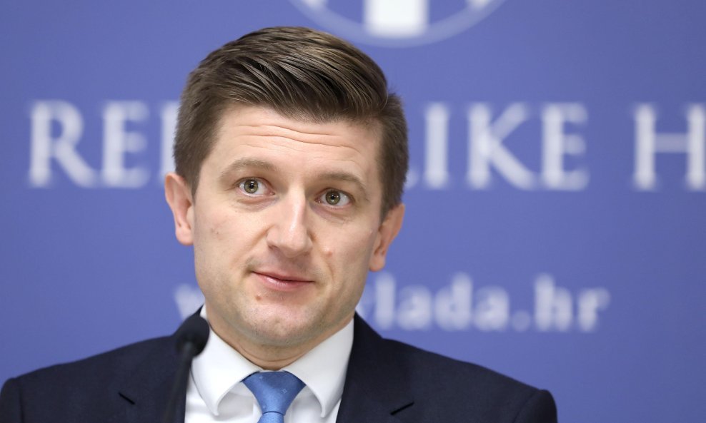 Ministar financija Zdravko Marić