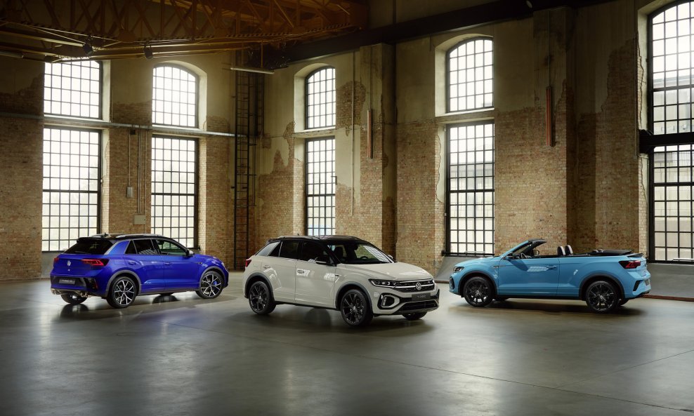 VW T-Roc Style, VW T-Roc R, VW T-Roc Cabrio