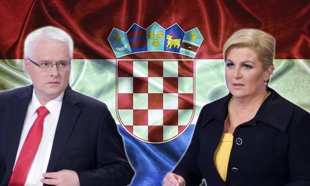 Ivo Josipović i Kolinda Grabar Kitarović