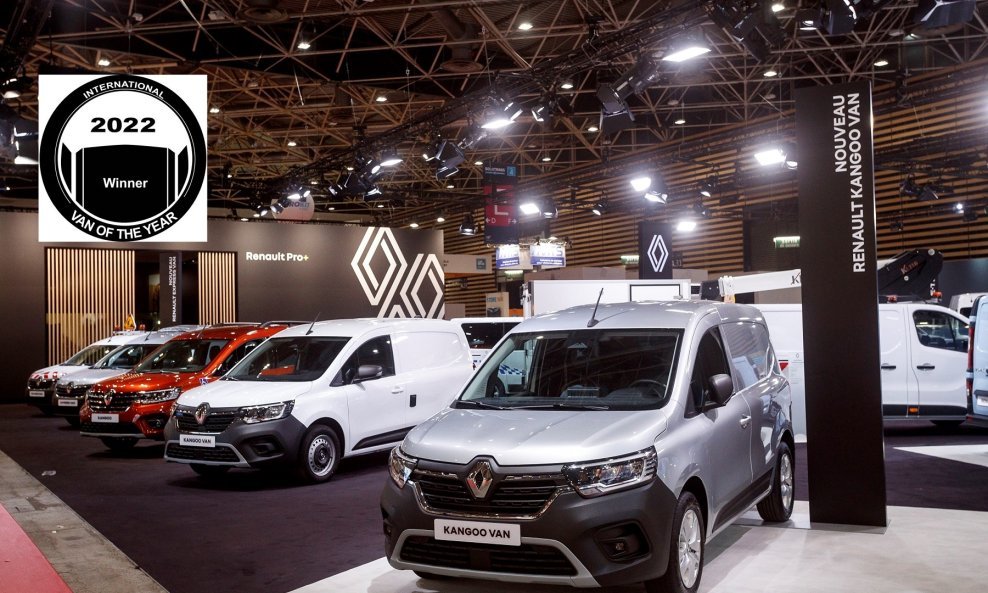 Renault Kangoo Van proglašen međunarodnim kombijem godine 2022.