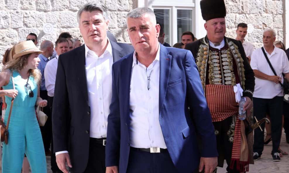 Zoran Milanović i Miro Bulj ljetos u Sinju