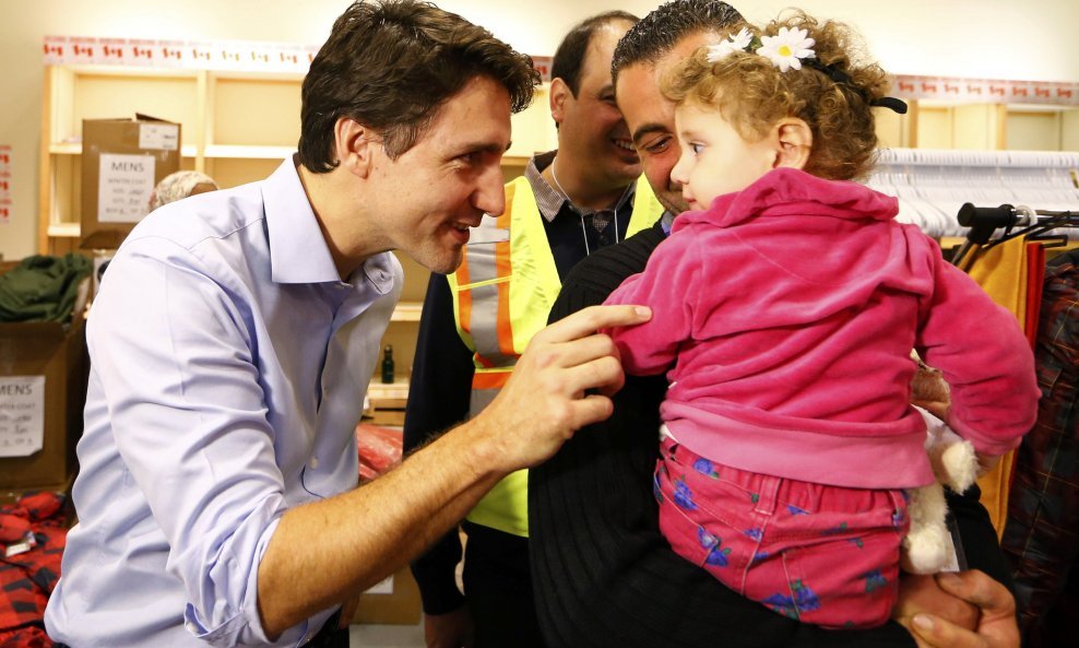 Kanadski premijer dočekao izbjeglice