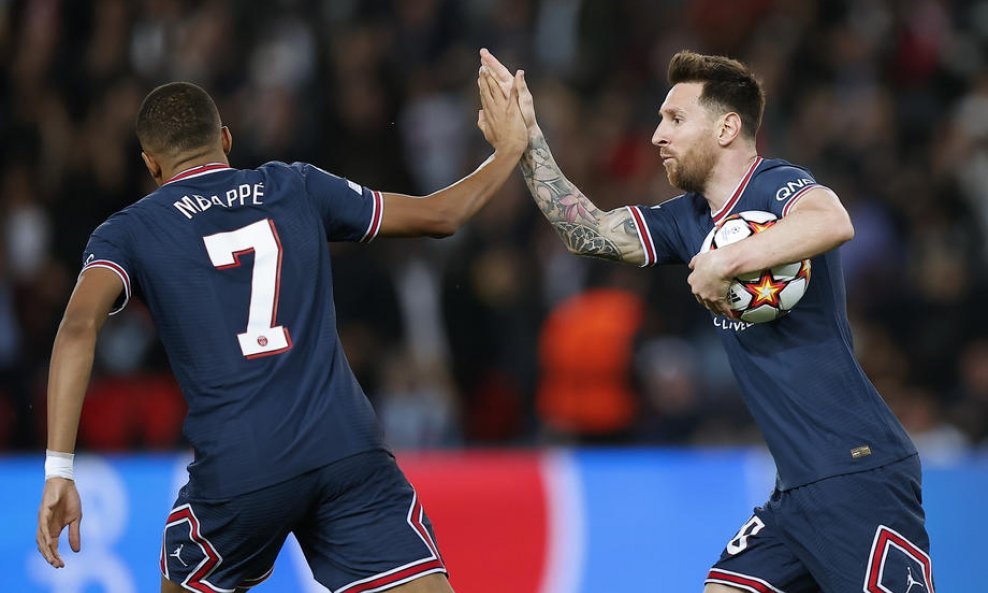 Lionel Messi i Kylian Mbappe