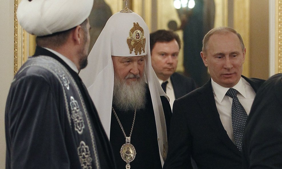 Vladimir Putin Patrijarh Kiril ruska pravoslavna crkva