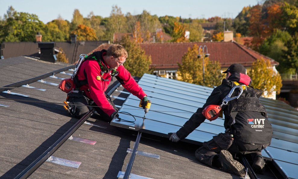 Montaža solarnih panela