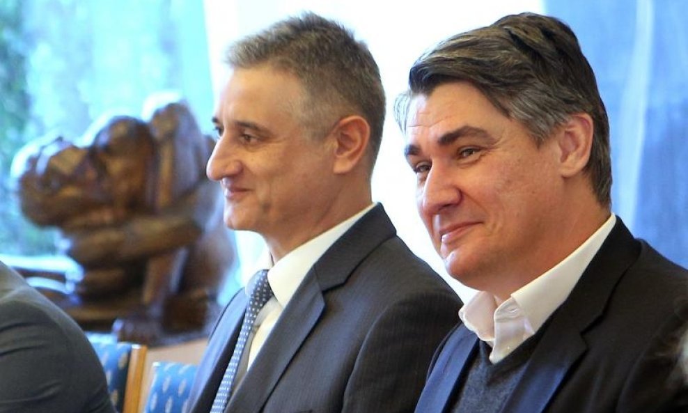 Tomislav Karamarko i Zoran Milanović