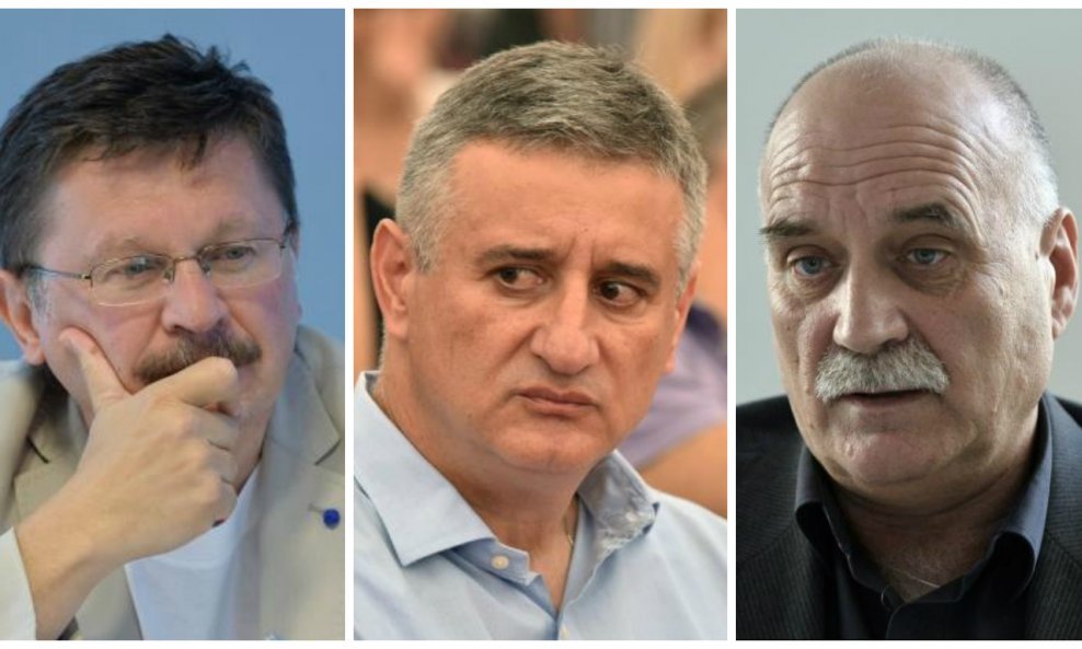 Vilim Ribić, Tomislav Karamarko i Ozren Matijašević
